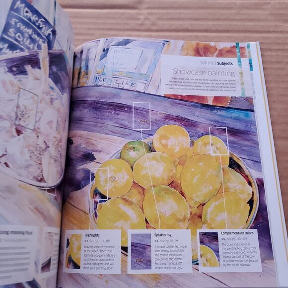 Watercolor Techniques for Artists and Illustrators : Learn How to Paint DK 2020 - Picture 5 of 13